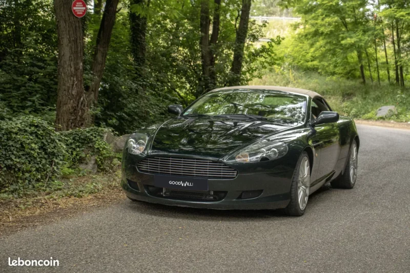 Aston Martin DB9 Volante - suivi - carnet d'entretien - 2006