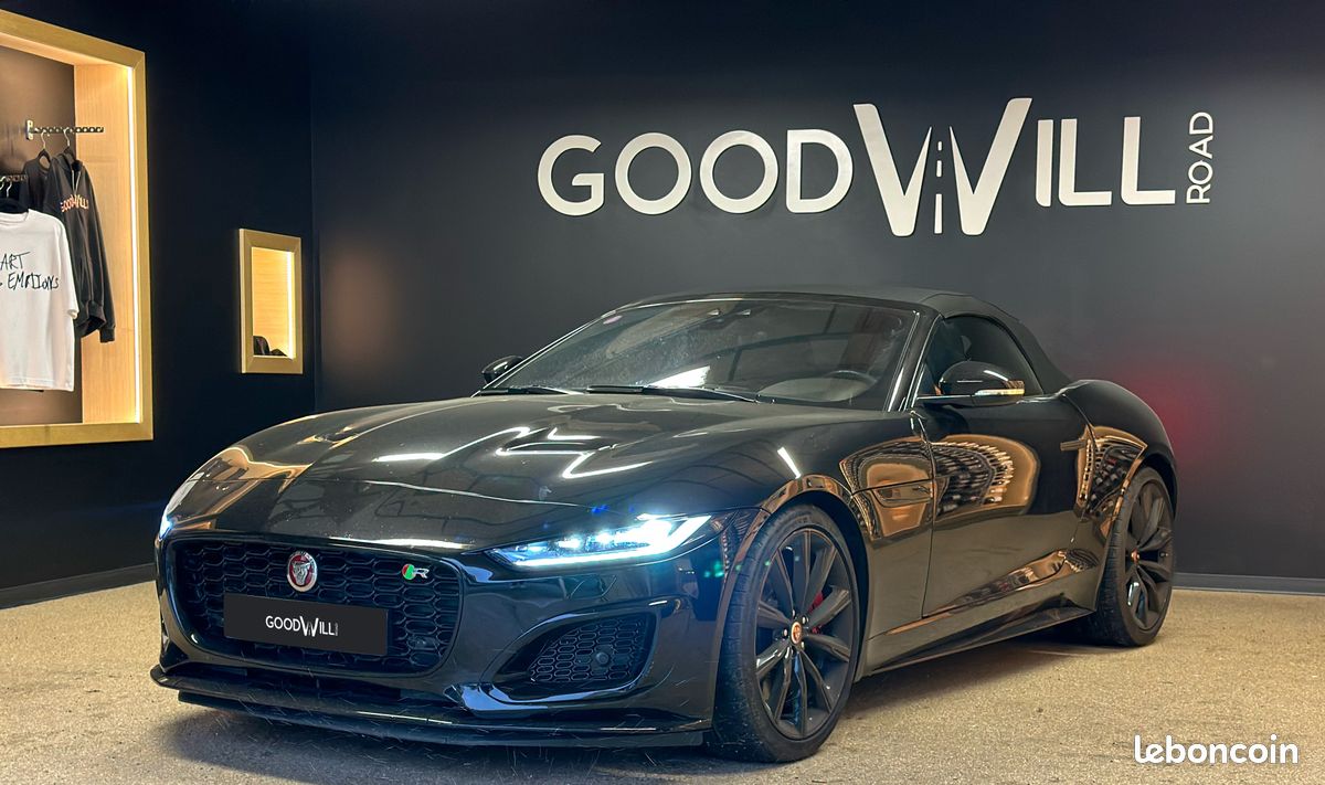 Jaguar F type R 575Ch cabriolet- suivi - 1ère Main Française avec TVA à partir 999e par mois